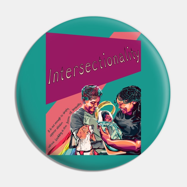 Intersectionality Pin by LondonAutisticsStandingTogether