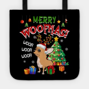 Chihuahua Merry Woofmas Awesome Christmas Tote