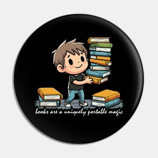 Books Are A Uniquely Portable Magic Pin