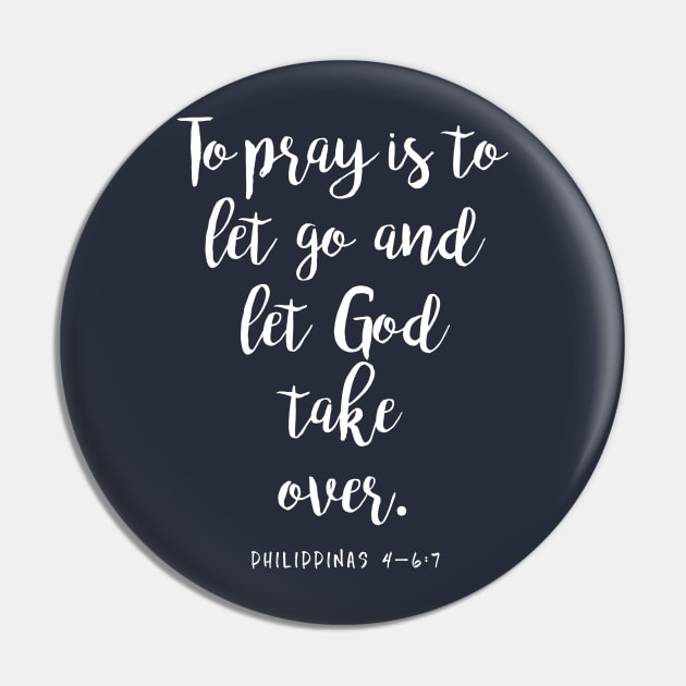 Let God take over Pin by Andreeastore  