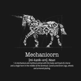 Mechanicorn - The Original Steampunk Unicorn Shirt T-Shirt