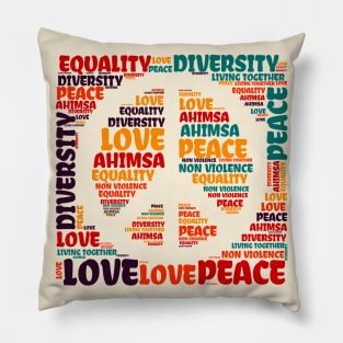 Peace Love Pillow