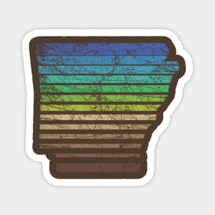 Arkansas - Blurred Horizon Line Magnet