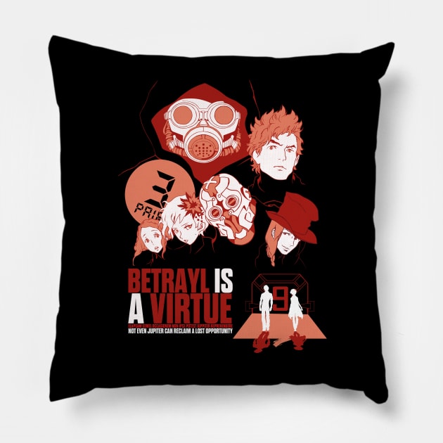 Virtue's Last Reward Pillow by Beetlebum