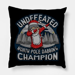 Dabbing Mrs Claus Pillow