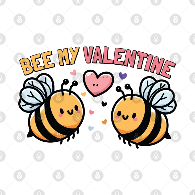 Bee My Valentine by JS Arts