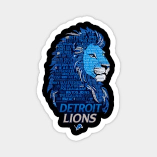 Detroit Lions Magnet