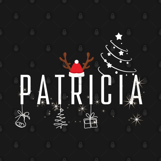 Patricia Christmas Cute 2023 Family Women's Christmas Patricia Holiday by click2print