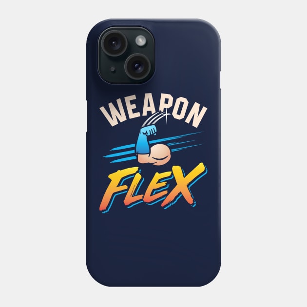 Weapon Flex Phone Case by brogressproject