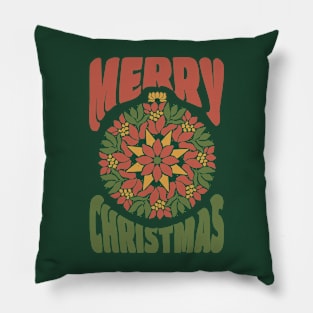 Merry Christmas Ornament Pillow