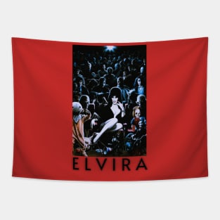 Princess of Darkness Elvira Tapestry