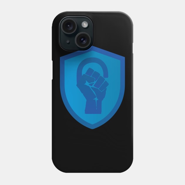 Blue Team BIC Patch Design Phone Case by blacksincyberconference