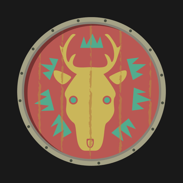 Emblazoned Shield by Kalepanic