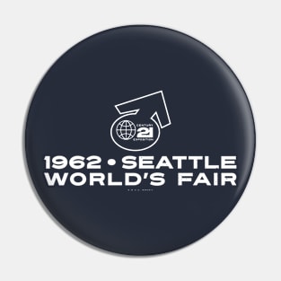 1962 Seattle World's Fair Wordmark Pin