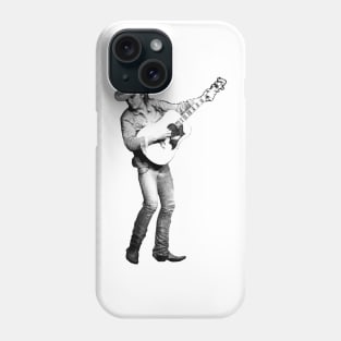 retro dwight yoakam sketch shirt design Phone Case