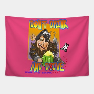 Don't Drink and Dive Tapestry