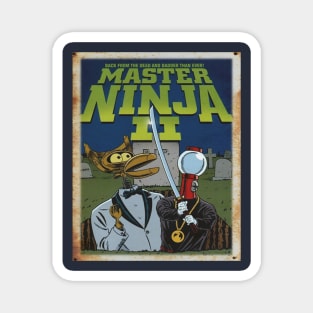 Mystery Science Rusty Barn Sign 3000 - Master Ninja II Magnet