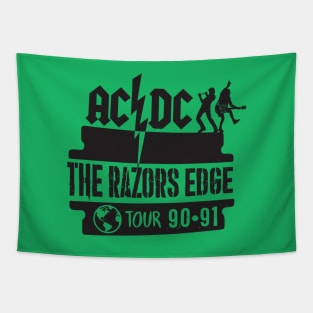 AC-DC Razors Edge Tour90-91 Tapestry