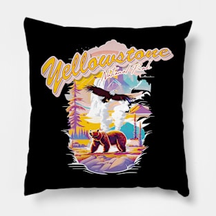 Wonders of the Wilderness: Exploring Yellowstone National Park Pillow