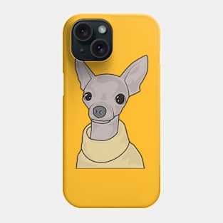 Dog with a charming smile Phone Case