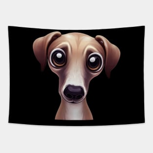 Sleek Greyhound Elegance Tapestry