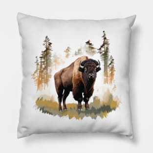 American Bison Pillow