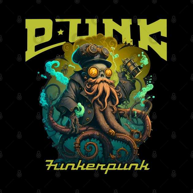 PUNK Steam Octopus by Fuckinuts