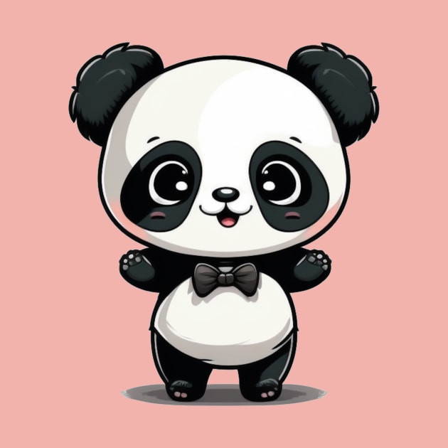 Chibi baby panda by Kawaii Art Style