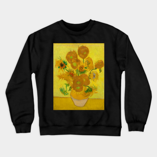 van gogh sunflower sweatshirt