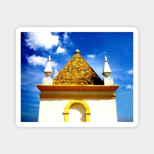 baroque church tower Magnet