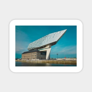 Antwerp Port Administration Headquarters Magnet