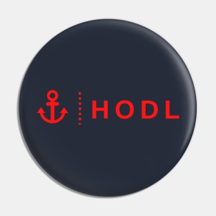 Like an anchor, hodl. Pin