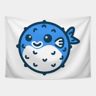 Blowfish Logo Tapestry