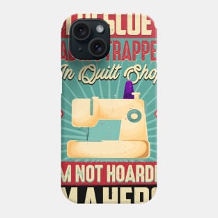 Funny Sewing Sewer Design Phone Case