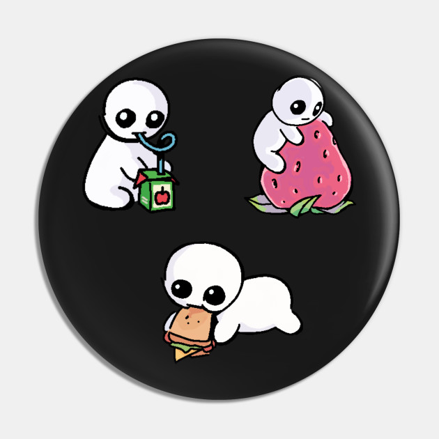 TBH creature eating a sandwich | Sticker