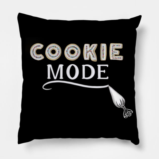 COOKIE mode Pillow by KellyMadeThat