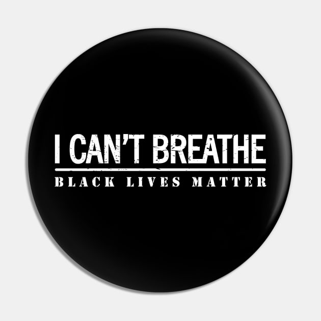 I Can't Breathe Pin by Litho