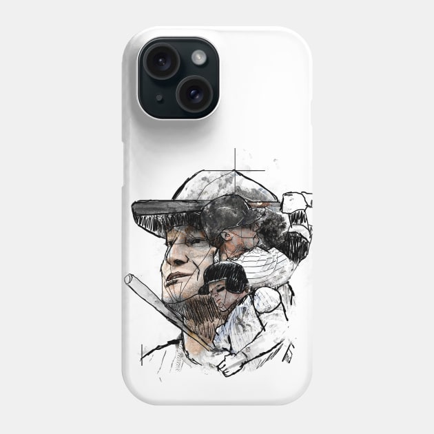 Clint Frazier on Sketch Art Phone Case by pentaShop