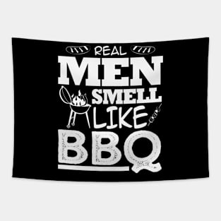 Real Men Smell Like BBQ Tapestry