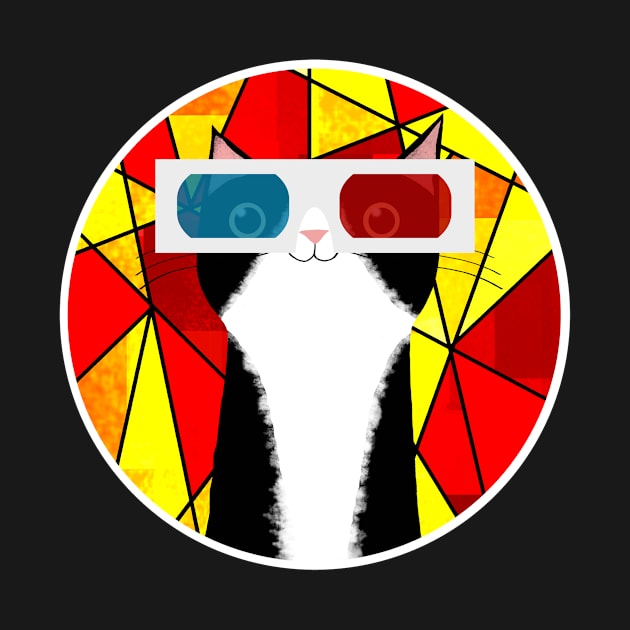 The 3D Tuxedo Cat by Scratch