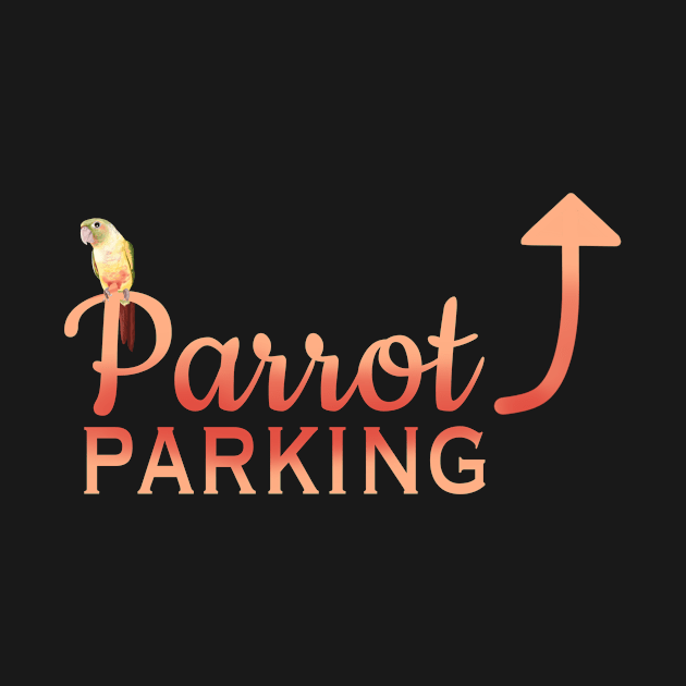 Parrot Parking - Pineapple Conure by HappyWings