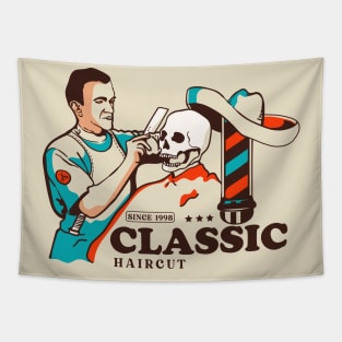 Classic haircut Tapestry