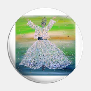 SUFI WHIRLING - 2015 FEBRUARY 9 Pin