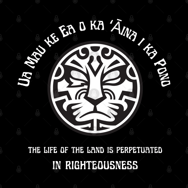 Logo Version: The life of the land is perpetuated in righteousness by Mister Jinrai