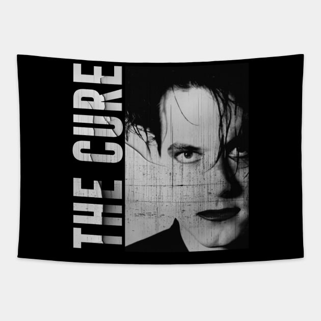 The Cure - Robert Smith Vintage Tapestry by Sal.Priadi