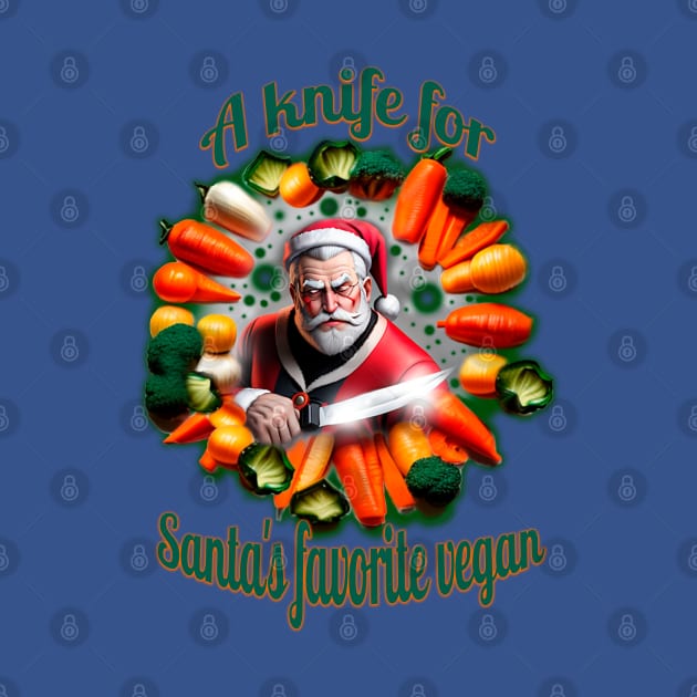 Santa is favorite vegan by Quasars Moon