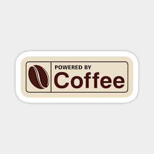 Powered by coffee Magnet