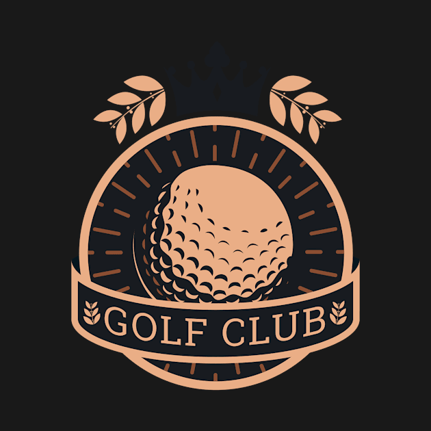 Golf Club Emblem by EarlAdrian