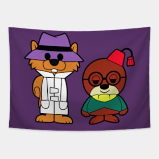 secret squirrel and morocco mole Tapestry