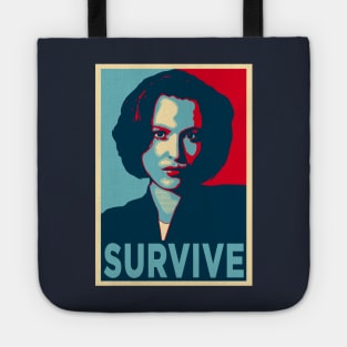 DANA SCULLY SURVIVE Tote